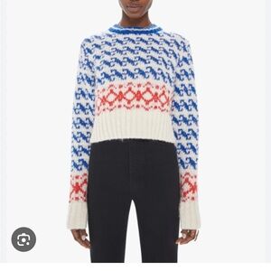 MOTHER “The Longest Run” Ski Style Sweater